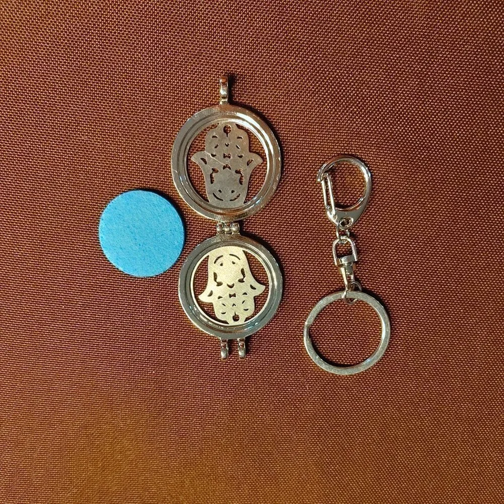 Aromatherapy Essential Oil Diffuser Keychain Jewelry